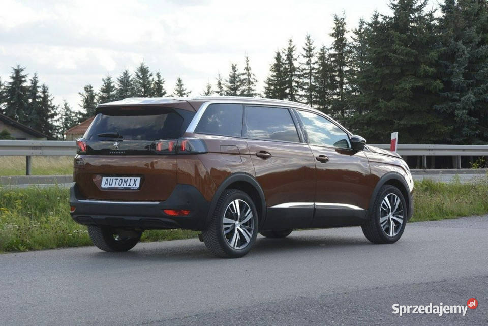 Peugeot 5008 15 BlueHDI doinwestowany gwarancja gniazdo AUX podkarpackie Sędziszów Małopolski