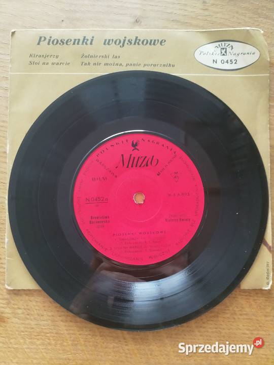 Piosenki Wojskowe sprzedam