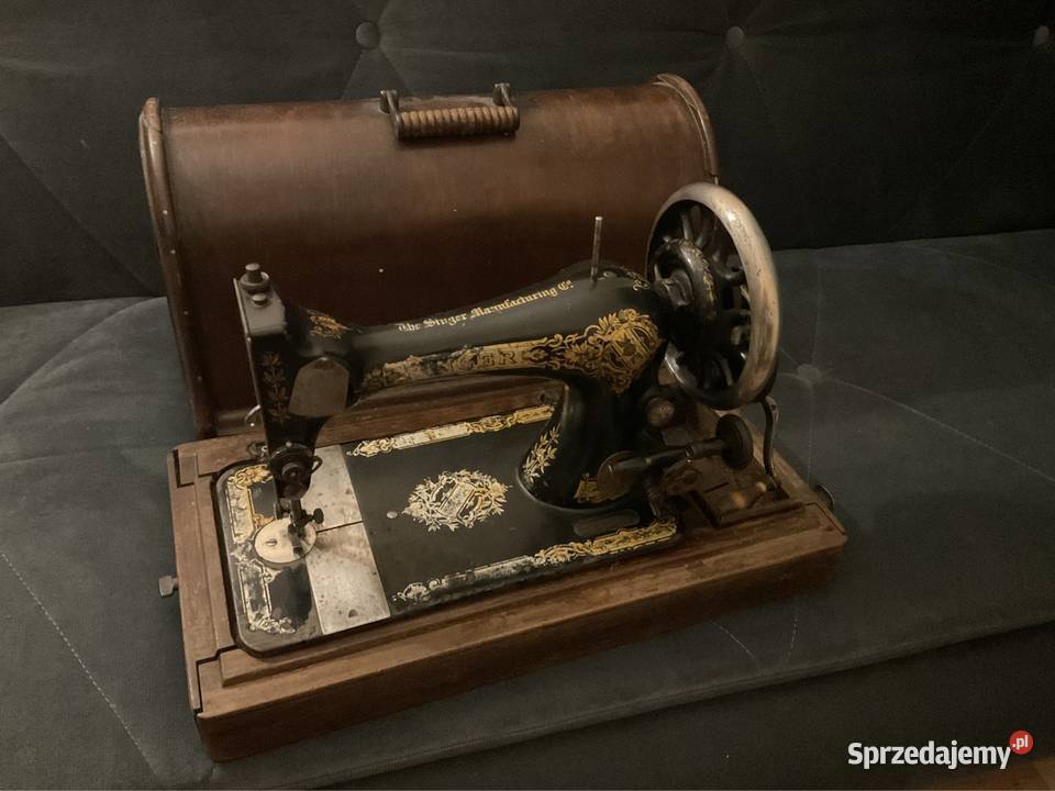 Antyczna maszyna do szycia Singer rarytas Kraków