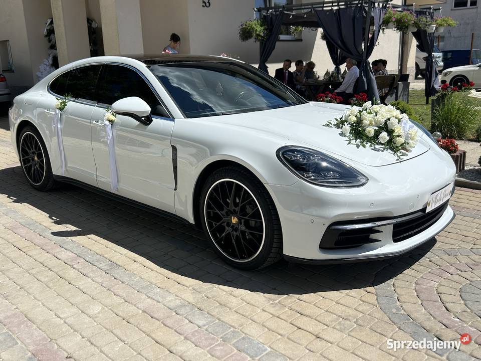 Wyjątkowe Porsche Panamera 4S do Ślubu Auto z Kraków
