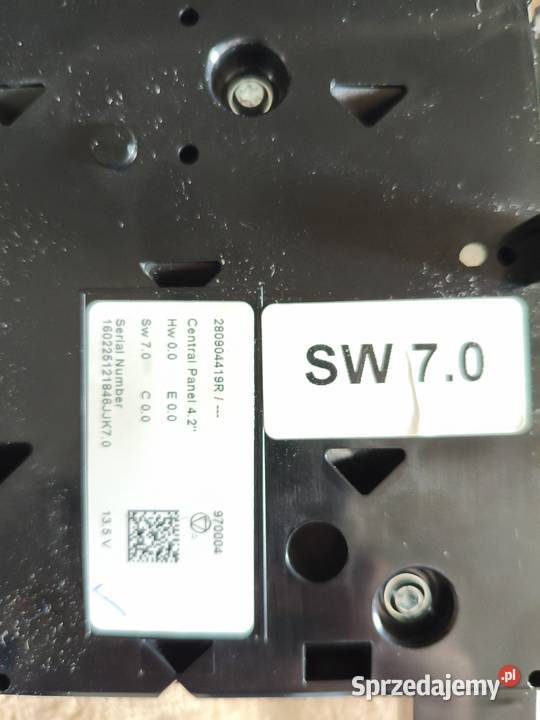 Panel sterowania klimaradio Renault Megane Panele sterowania, przełączniki Legnica