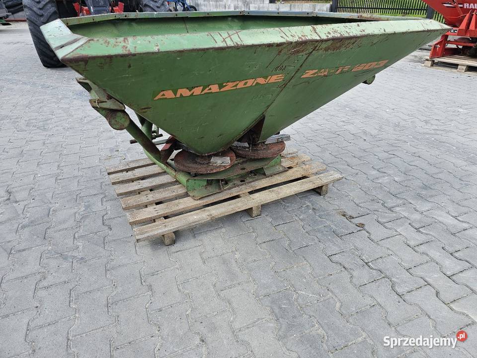 Rozsiewacz do nawozu Amazone F 603 małopolskie Maków