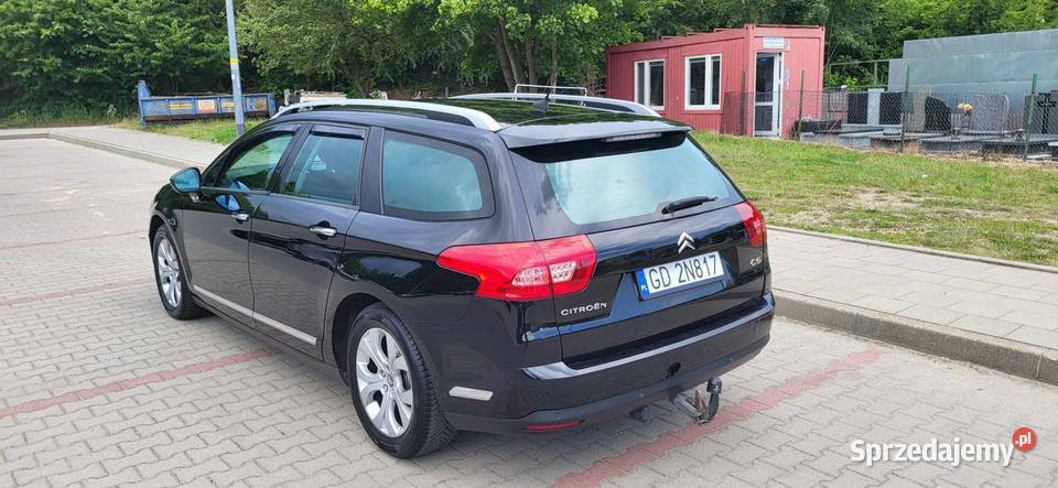 Citroen C5 KOMBI 20HDI 163 crossair webasto Rok produkcji 2009 Gdańsk