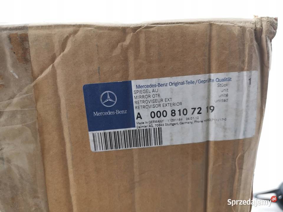 RAMIĘ LUSTERKA PRAWE MERCEDES SPRINTER CRAFTER osobowe