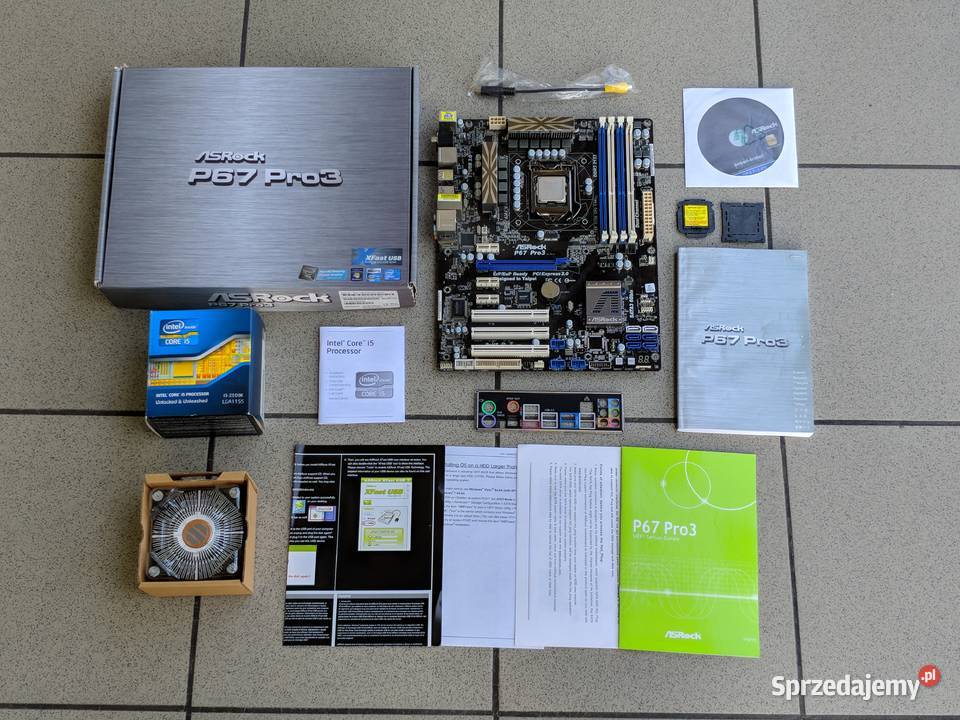 ASRock P67 PRO3 B3 Intel Core i52500K 100