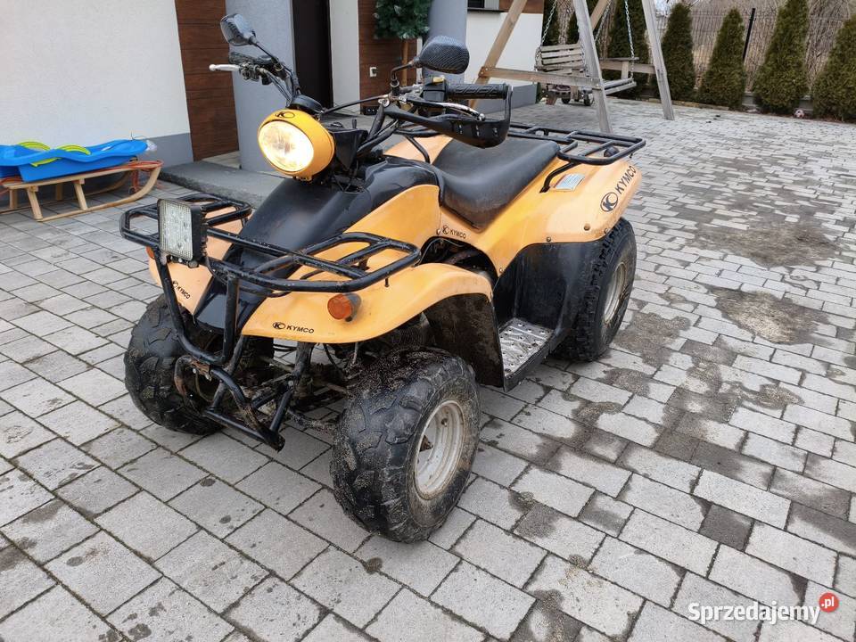 Quad Kymco Mxu Mxr 150 zarejestrowany Motocykle, skutery, quady dolnośląskie Miłowice sprzedam
