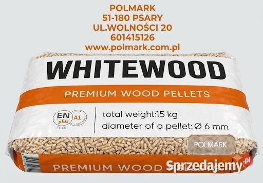 Pellet WhiteWood certyfikat ENplus A1 Polmark dolnośląskie Prusice