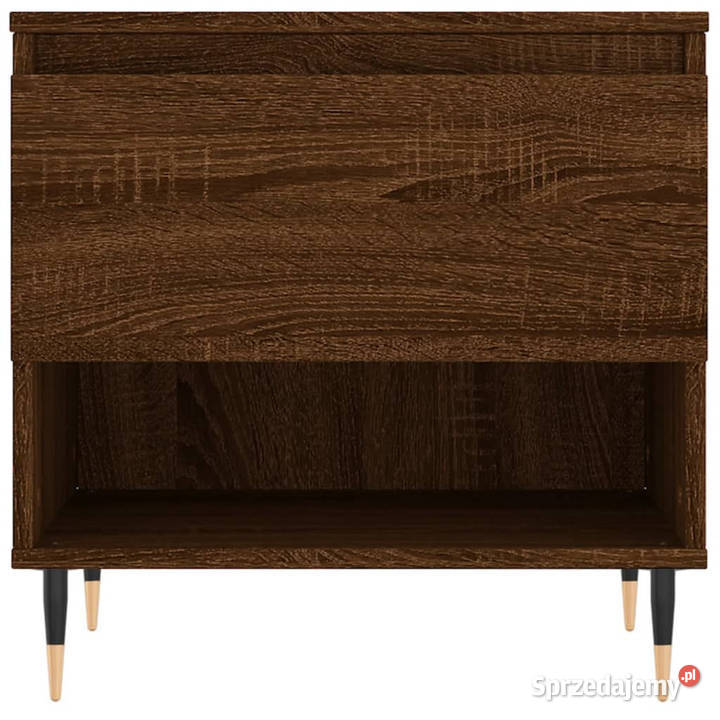 Stoliki kawowe 2 brązowy dąb 50x46x50 WM830907 mazowieckie Warszawa