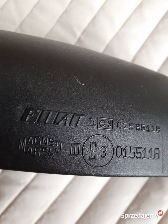 Lusterko wsteczne lewe Fiat Seicento Young 899 uszkodzony Gniezno
