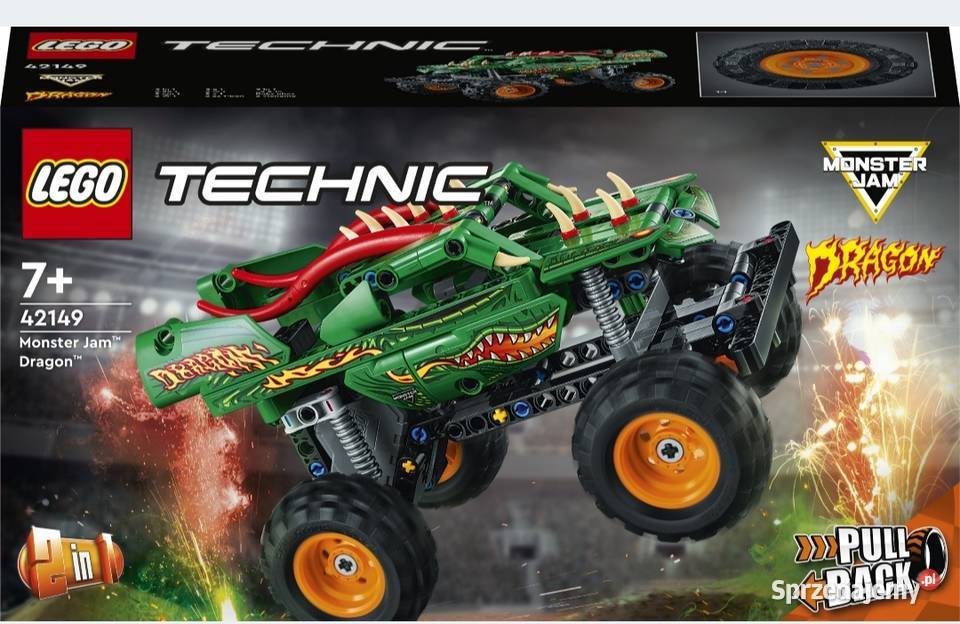 LEGO Technic 42149 Monster Jam Dragon Mikołów sprzedam