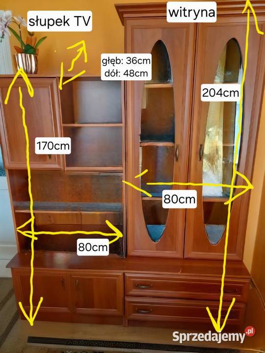 Komplet mebli 4 części Turze Pole
