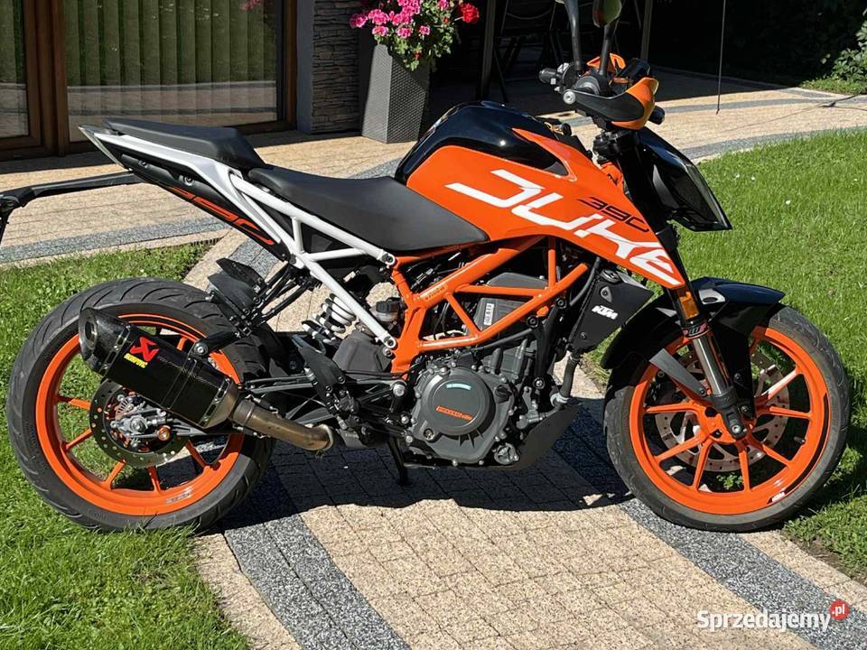 KTM 390 DUKE 2020r 6600 elektryczny starter Motocykle, skutery, quady małopolskie Grybów
