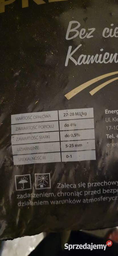Ekogroszek Premium 15 tony 2728 MJ Sochaczew
