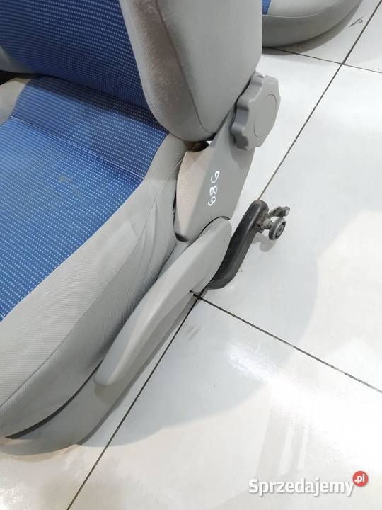 FOTELE PRZÓD TYŁ KOMPLET 5D NIEBIESKIE VW świętokrzyskie