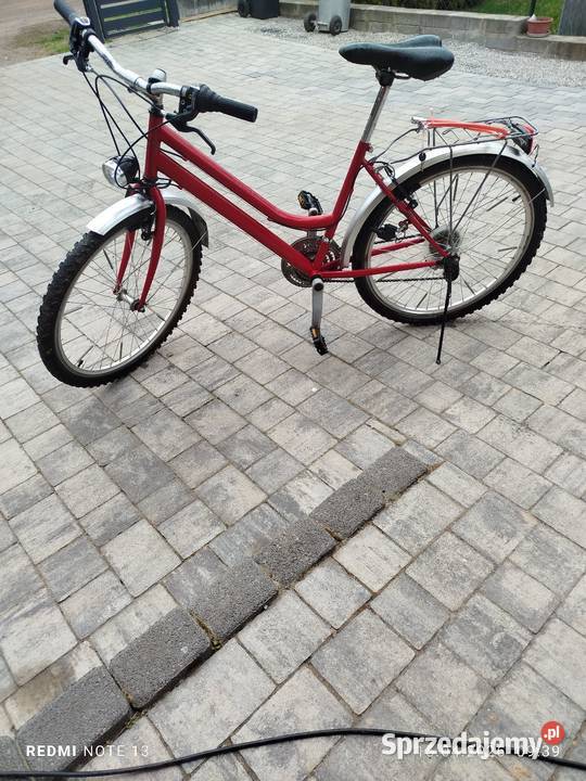 Rower damka koła 26