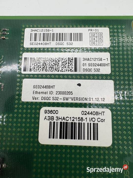 ABB 3HAC121581 DSQC 532 PCI Board Warszawa