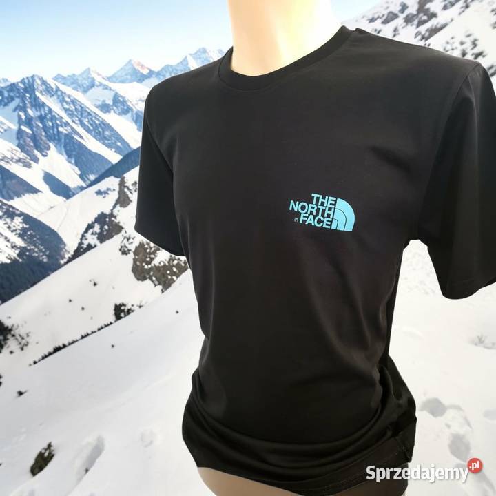 Tshirt bawełniany The North Face czarny L Odzież codzienna podlaskie Białystok