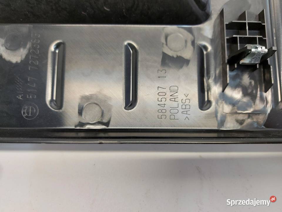 BMW i3 i01 REX Osłona pasa tył 7272383