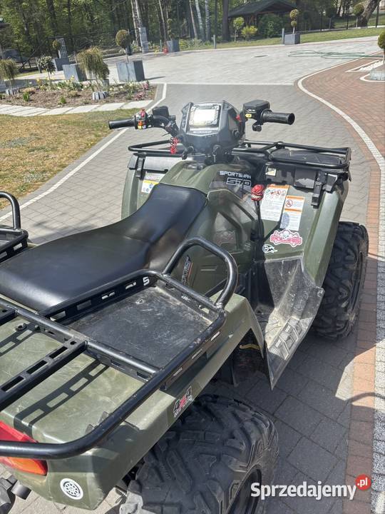 Quad polaris sportsman 570 stan benzyna mazowieckie