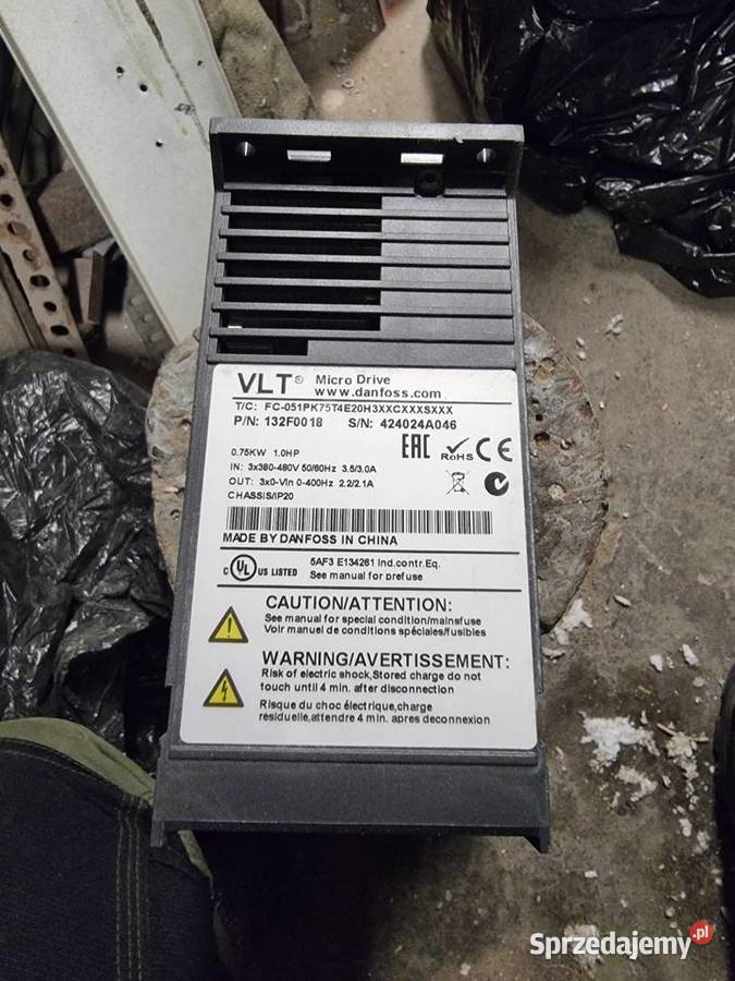 Falownik 035 kw VLT lubelskie Kraśnik