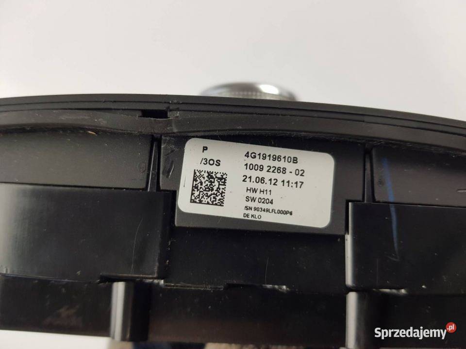 PANEL MMI 4G1919610B AUDI A6 C7 osobowe sprzedam