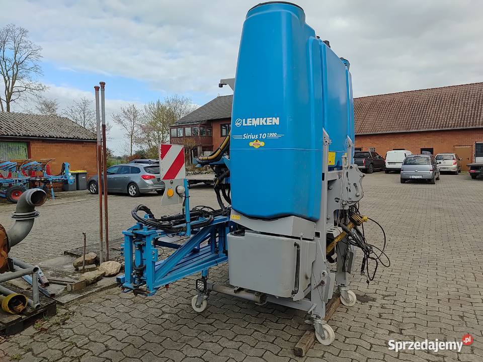 Lemken sirius 10 1900 15m z 2017r z Niemiec na nieuszkodzony Ćmielów