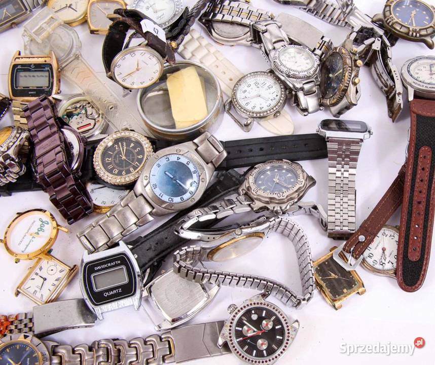 Zegarki różne rodzaje hurt używane Unisex Olsztyn