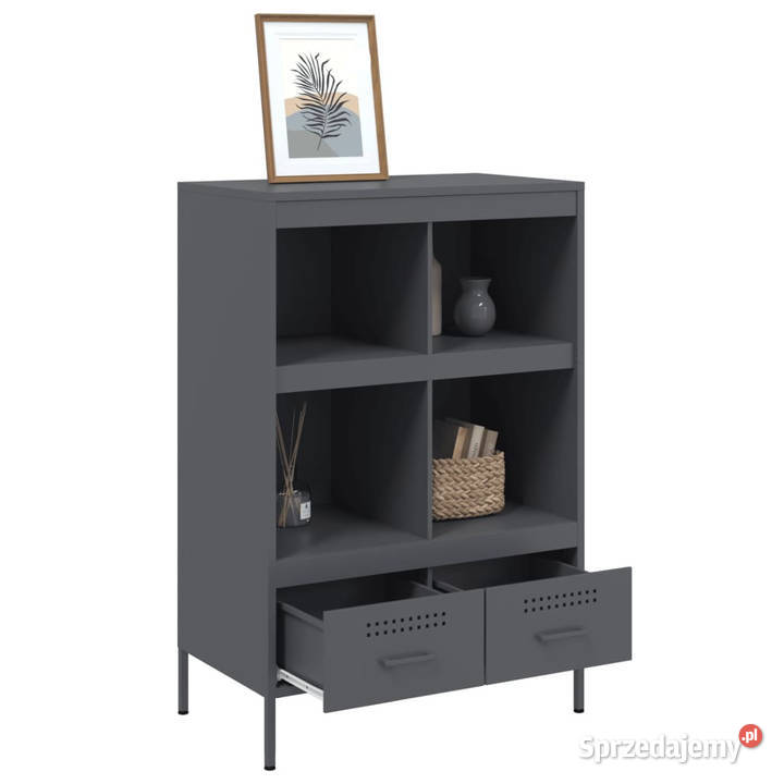 Szafka antracytowa 68x39x1015 stal WM843104 mazowieckie Warszawa