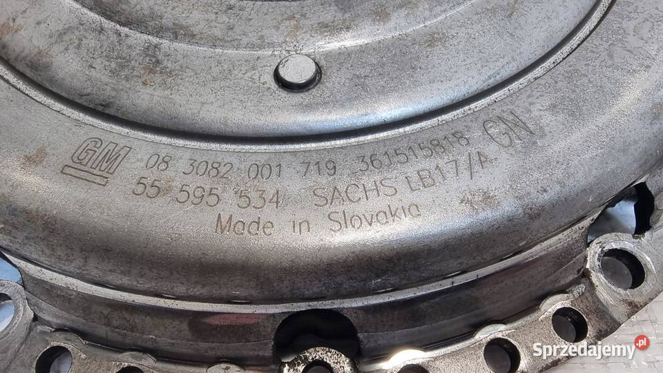 Sprzęgło Koło DWUMASOWE 55484450 Opel Insignia B osobowe kujawsko-pomorskie