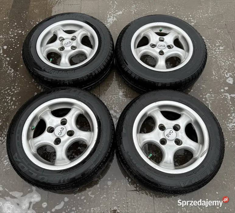 AluFelgi z rantem 4x100 opony 1757014 VW Audi Krępiec