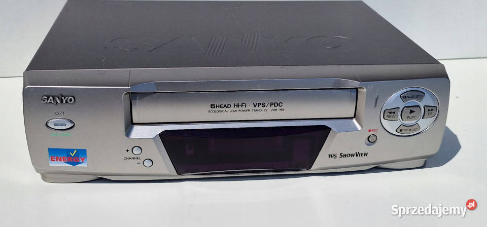 magnetowid Video Sanyo VHR769 VHR 769 VHS Elektronika wielkopolskie Międzychód