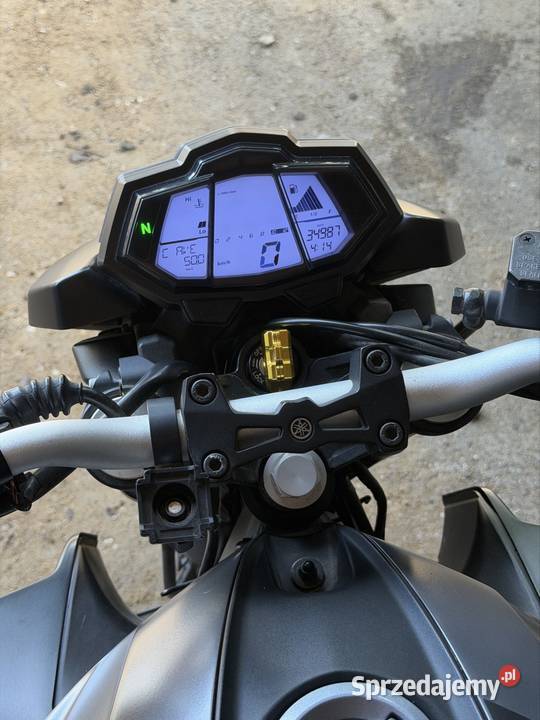 Yamaha MT125 Akrapovic elektryczny starter Kobiele Wielkie