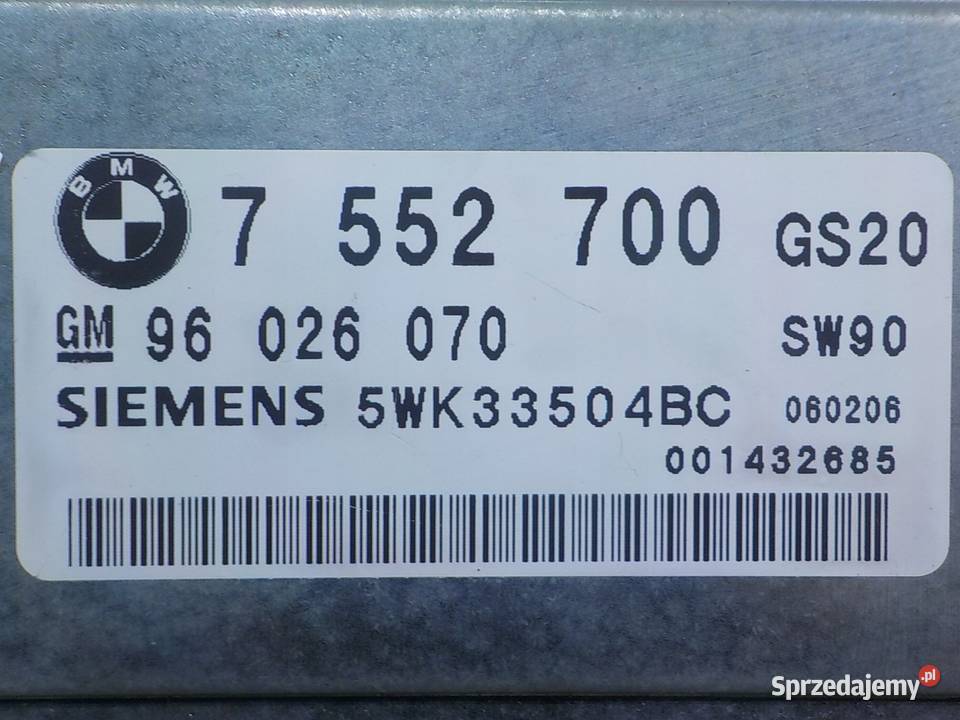 BMW X3 E83 25B AUT 06r modul sterownik skrzyni Suków