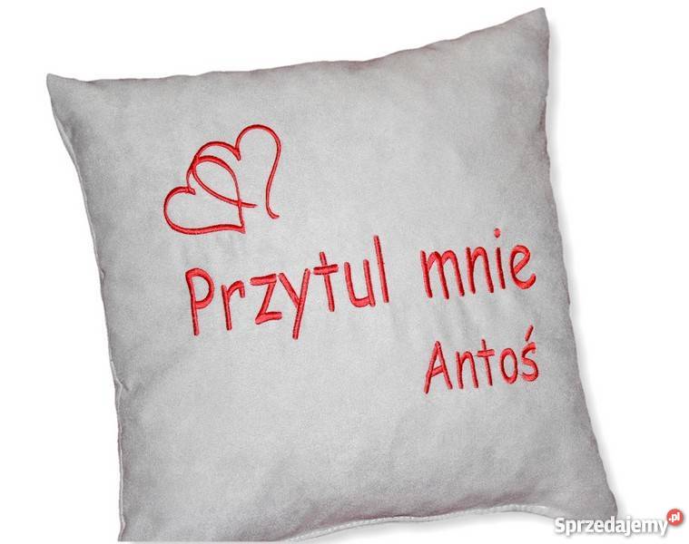 PODUSZKA Prezent na Urodziny Imieniny Chłopaka odcienie szarości Pozostałe kujawsko-pomorskie Grudziądz