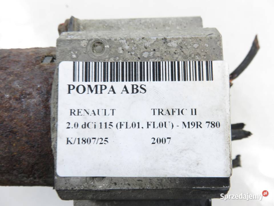 POMPA ABS RENAULT TRAFIC II 54084793B 15113903E