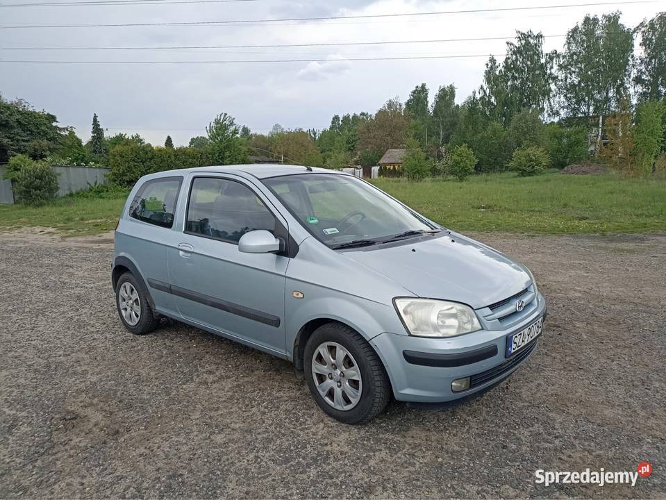 Hyundai Getz 13 sprawna klima nowe hamulce elektryczne lusterka Hyundai Siewierz