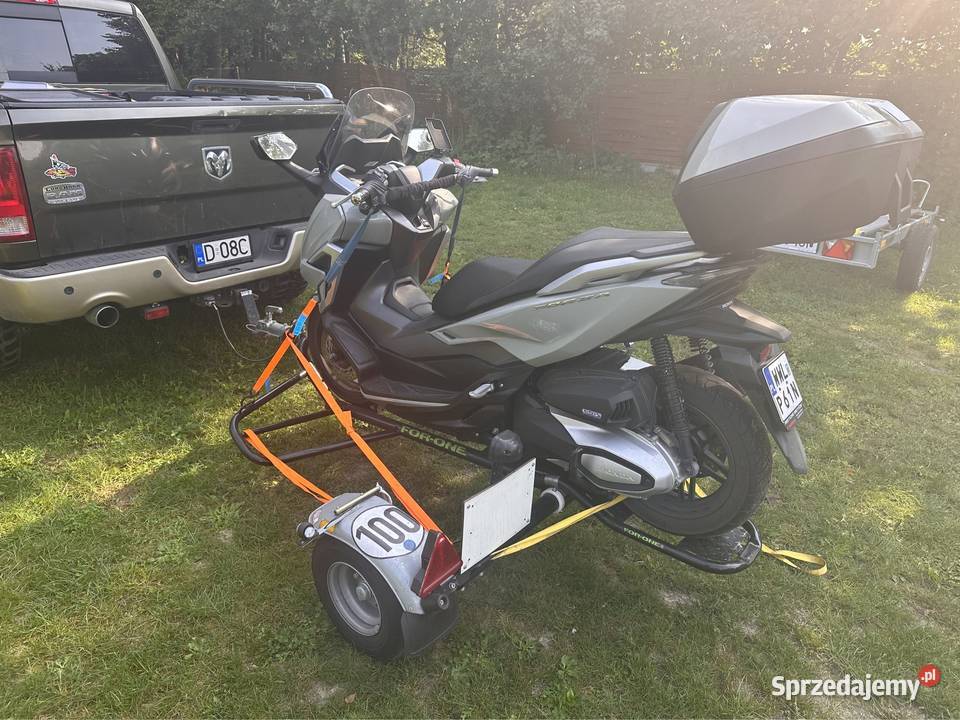 Przyczepa do przewozu motocykla lekka FOR ONE lawety Przyczepy