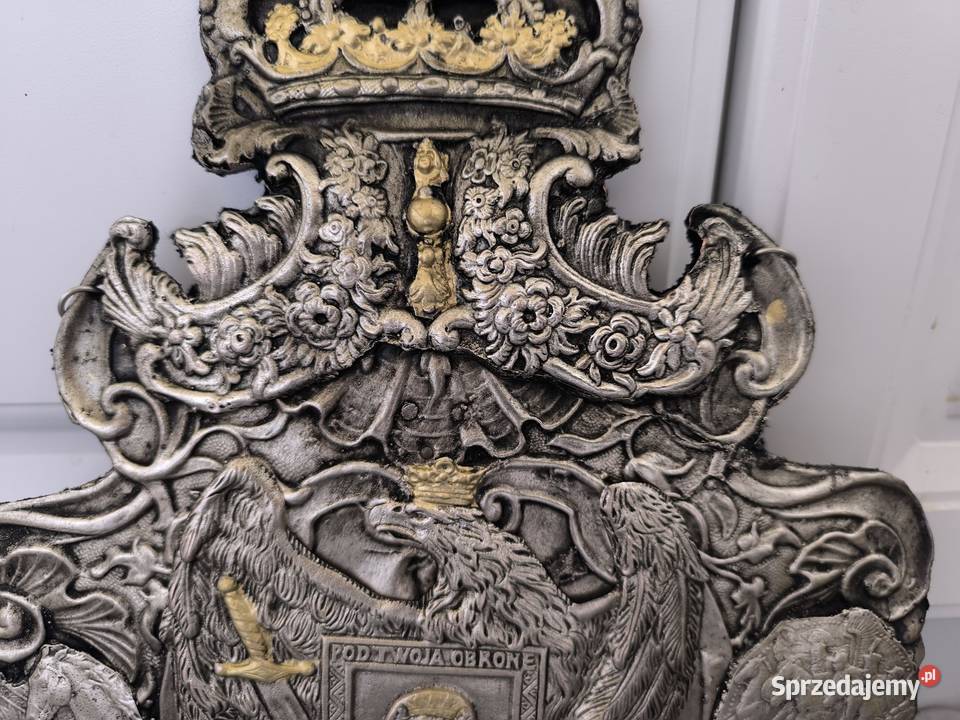Piękny Ryngraf z orłem polskim i matką boską Łódź sprzedam