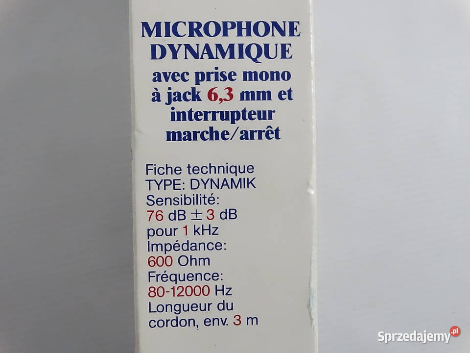 Nowy Mikrofon Dynamiczny KNOPEX Idealny do Biłgoraj