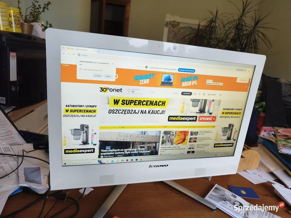 Komputer Lenovo 215 cala a i o 8 GB RAM 256 GB Lublin