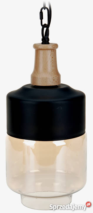 Lampa sufitowa wisząca SCANDI szkło metal Kanie