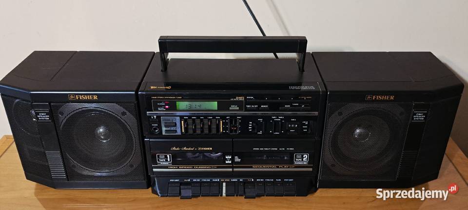 Wieki boombox Fisher PHW804L sprawny Krotoszyn