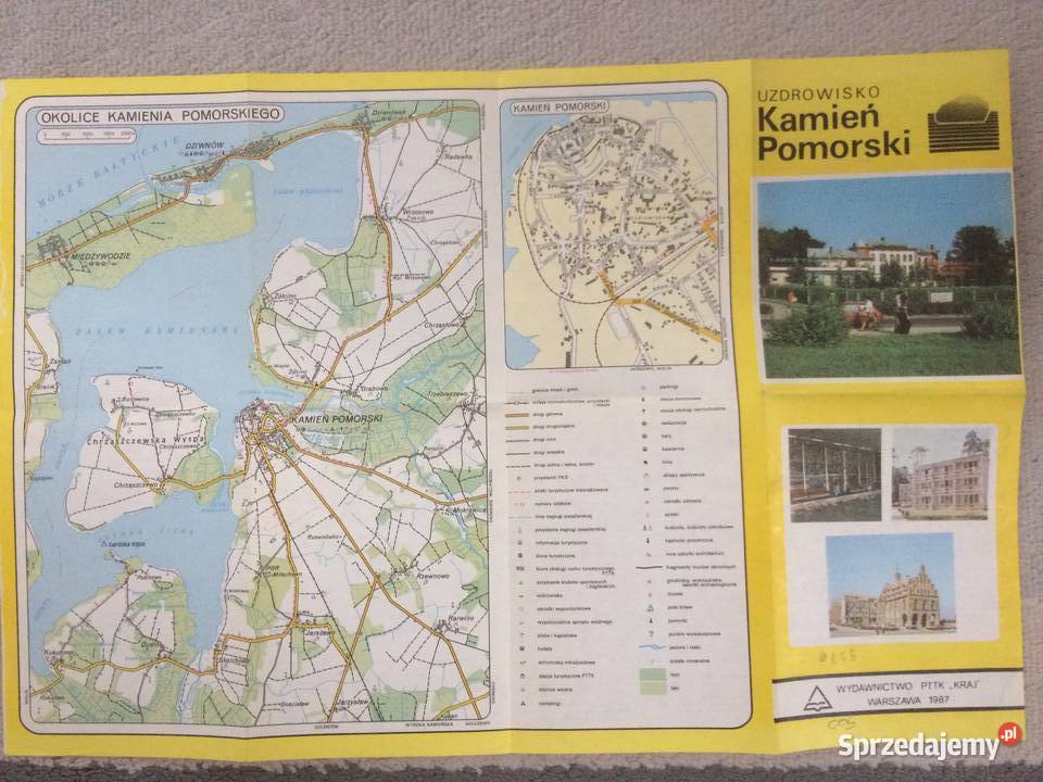 751 Uzdrowisko Kamień Pomorski mapa
