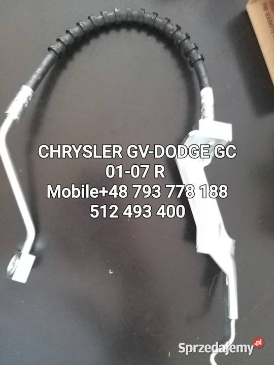 PRZEWÓD HAMULCOWY PRZEDNI CHRYSLER VOYAGER DODGE Kawnice