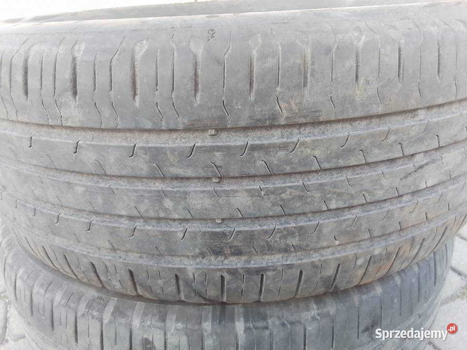 Używane opony letnie Continental bieżnik 4mm 2 55 sprzedam