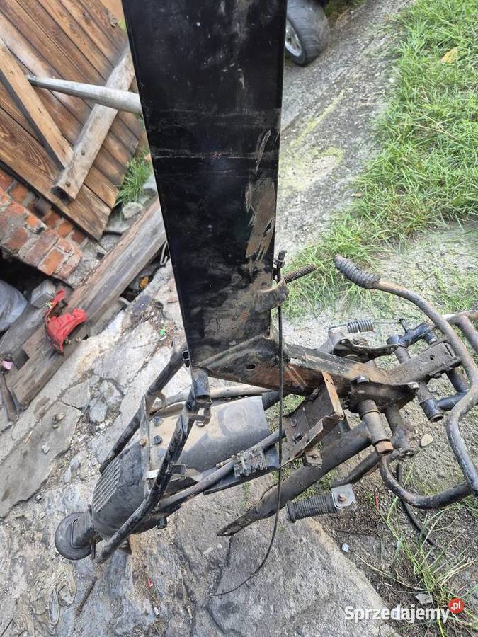 Rama mz etz 250 dok bordowy Ostrzeszów