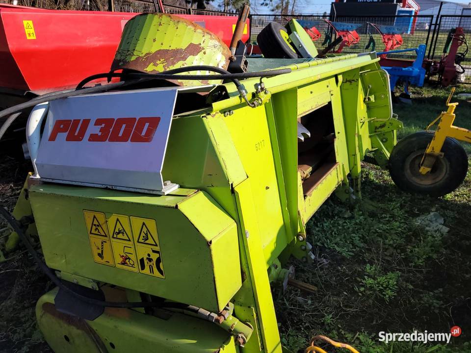 Claas PU 300 podbieracz do trawy