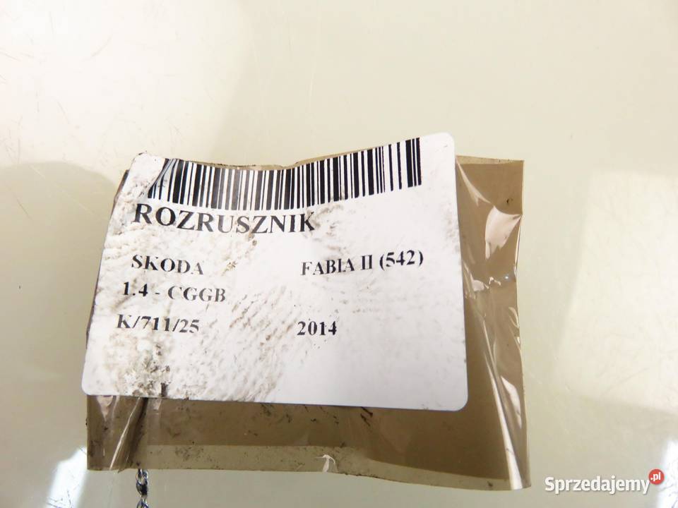 ROZRUSZNIK SKODA FABIA II 14 D6GS12M