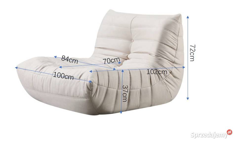 Fotel Wypoczynkowy Fugi Biały Wysyłka 24H Fotele sprzedam