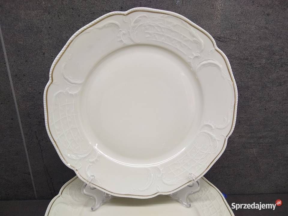 Talerze płytkie Rosenthal Sanssouci Selb 25 Kalisz